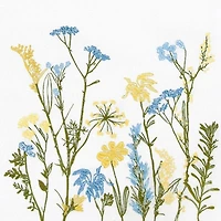 Threadmade Wildflowers Border Embroidered Table Runner