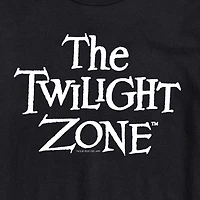 The Twilight Zone Logo Mens Crew Neck Short Sleeve Regular Fit Graphic T-Shirt