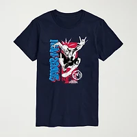 Brand New Day Spidey Senses Mens Crew Neck Short Sleeve Regular Fit Spiderman Graphic T-Shirt