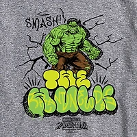 Brand New Day Nicaragua The Bnd Street Mens Crew Neck Short Sleeve Regular Fit Hulk Graphic T-Shirt