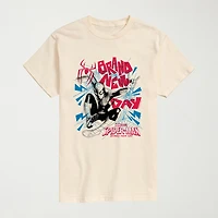 Brand New Day Mens Crew Neck Short Sleeve Regular Fit Spiderman Graphic T-Shirt
