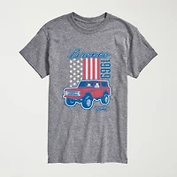 Ford American Bronco 69 Mens Crew Neck Short Sleeve Regular Fit Graphic T-Shirt