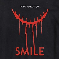 What Makes You Smile Mens Crew Neck Short Sleeve Regular Fit Graphic T-Shirt