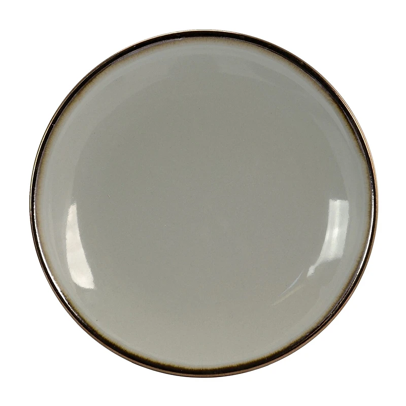 Elama Tahitian Sand 6-pc. Stoneware Salad Plate