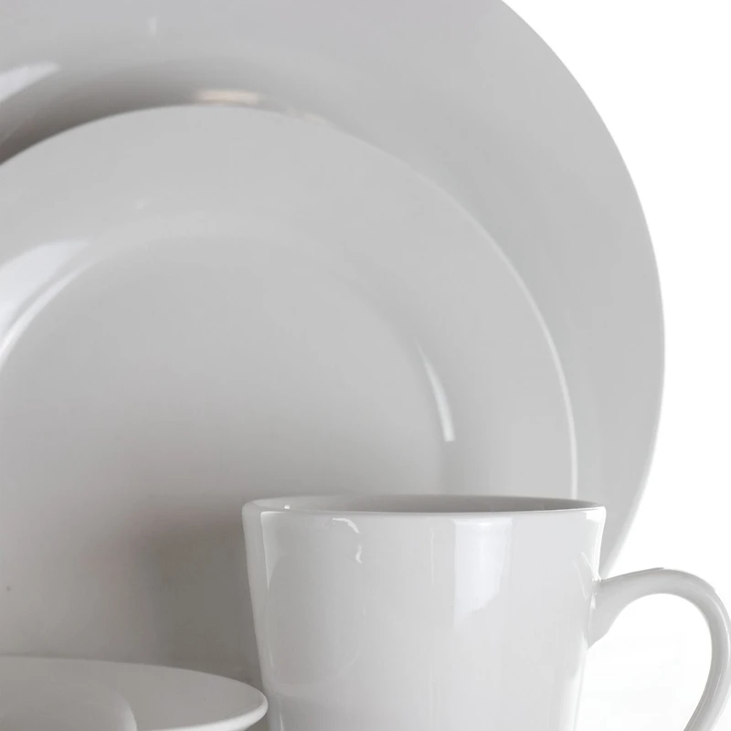 Elama Marshal 16-pc. Porcelain Dinnerware Set