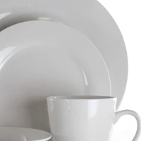 Elama Marshal 16-pc. Porcelain Dinnerware Set