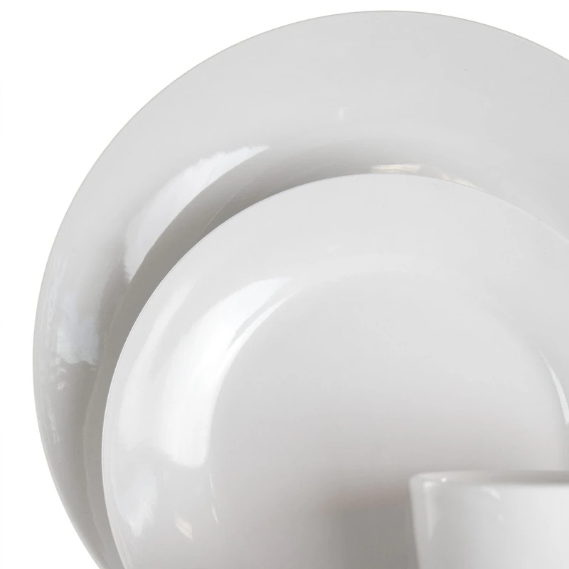 Elama Marshal 16-pc. Porcelain Dinnerware Set