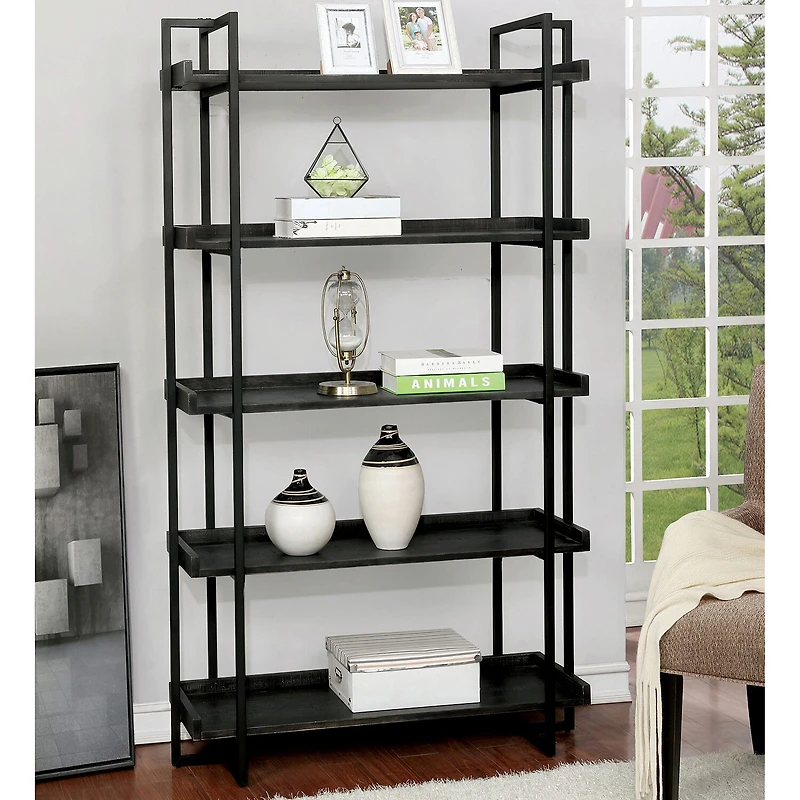 Furniture of America™ Mason Office Collection 5-Shelf Bookcase