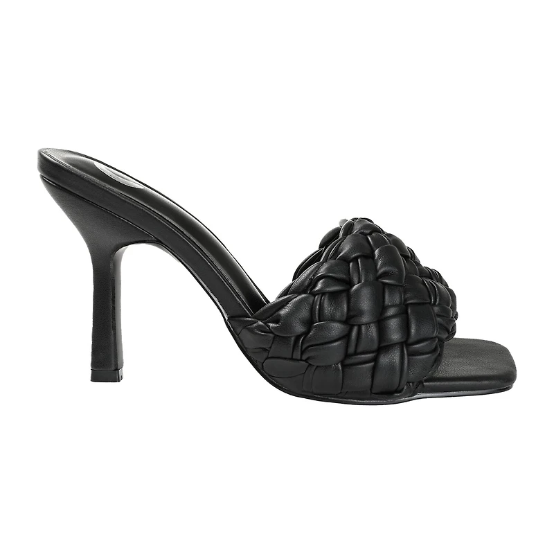 Journee Collection Raquelah Womens Round Open Toe Stiletto Heel Pumps