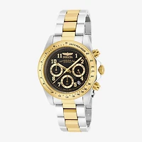 Invicta Mens Two Tone Stainless Steel Bracelet Watch 17027