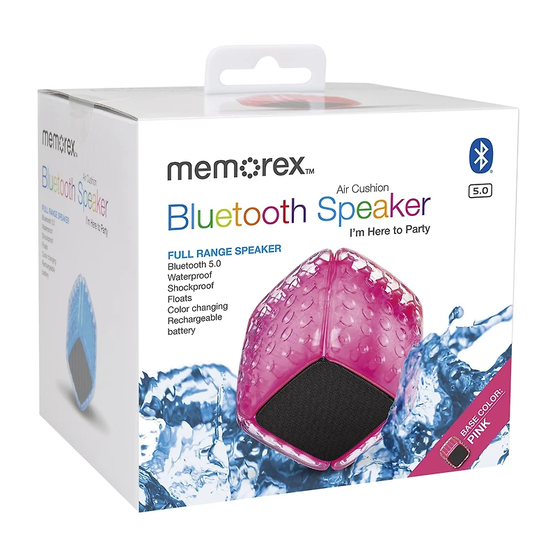 Memorex Cush Air Cushion Bluetooth Speaker