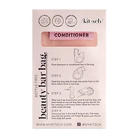 Kitsch Rpet Bottle Free Beauty Bar Conditioner Bag- Coral