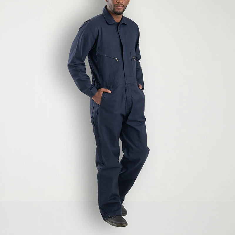 Berne Deluxe Unlined Mens Big and Tall Long Sleeve Workwear Coverall
