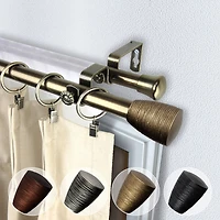 Rod Desyne Tarzan Double Curtain