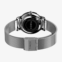 Timex Transcend Womens Silver Tone Stainless Steel Bracelet Watch Tw2u92900vq