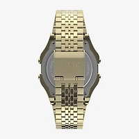 Timex Unisex Adult Gold Tone Stainless Steel Bracelet Watch Tw2r79200yb