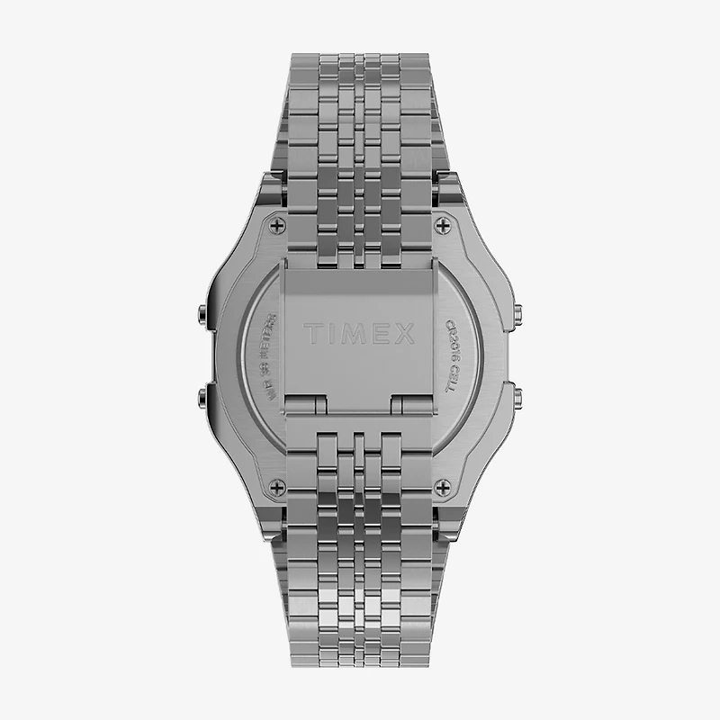 Timex Unisex Adult Silver Tone Stainless Steel Bracelet Watch Tw2r79300yb