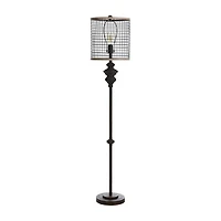 Stylecraft Black Floor Lamp