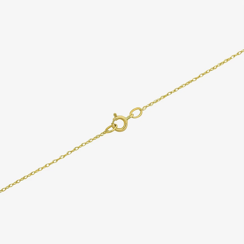 Womens 14K Gold Lady of Guadalupe Oval Pendant