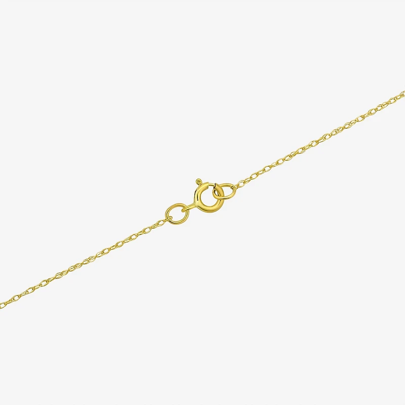 Womens Cubic Zirconia 10K Gold Heart 2-pc. Jewelry Set