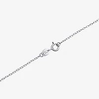 Womens Cubic Zirconia 10K Gold Sterling Silver Round 2-pc. Jewelry Set