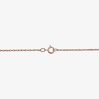 Rose 'N Chocolate Heart Crystal Pendant Necklace