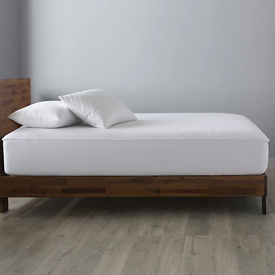 Ella Jayne Quilted Design Allergy-Free Dust Mite Free Mattress Protector Fits 18IN Depth