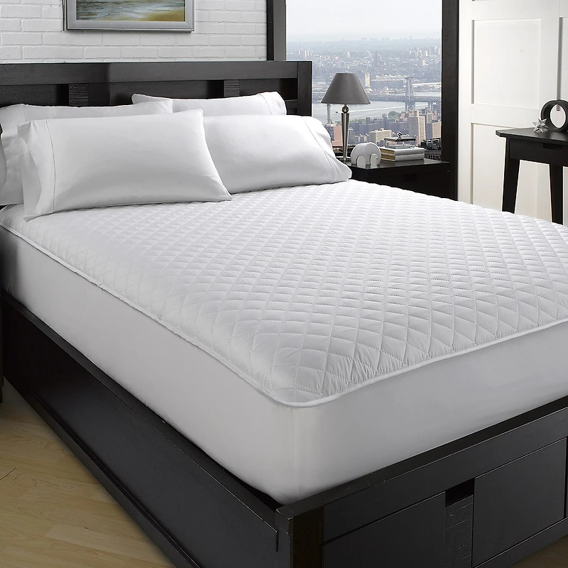 Ella Jayne Breathable Quilted Top Waterproof Mattress Pad 18IN Depth