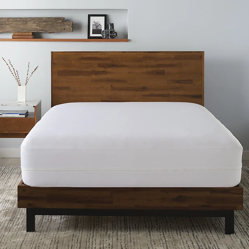 Ella Jayne Allergy Free Zipper Mattress or Box Spring Encasement, 9IN to 12IN Depth