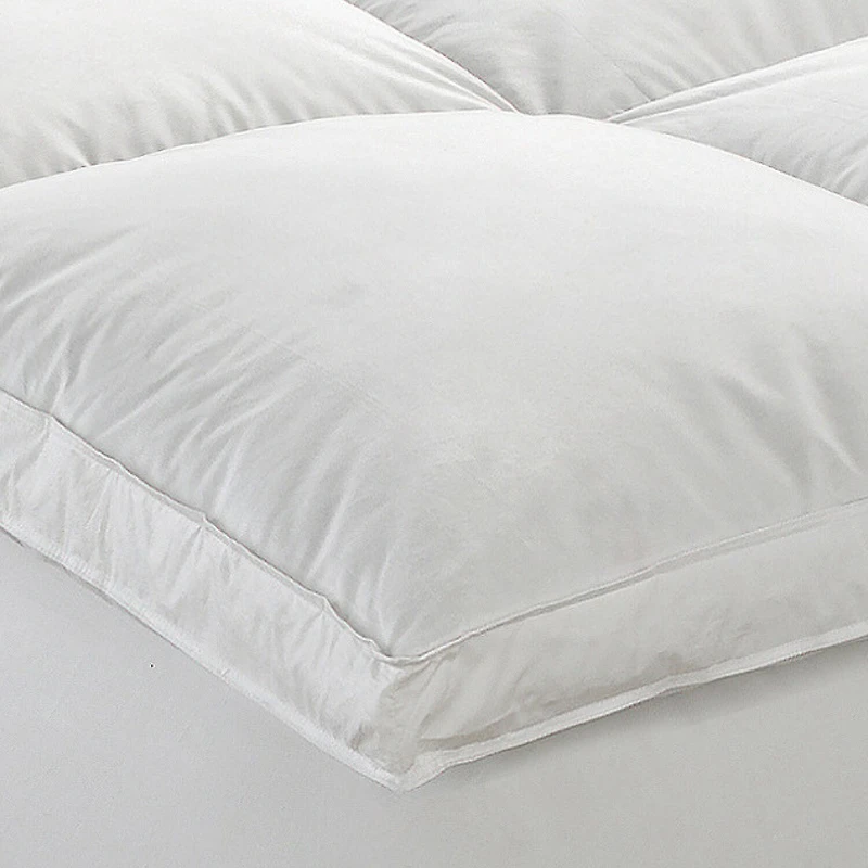 Ella Jayne Luxury White Down Plush Featherbed Mattress Topper