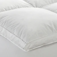 Ella Jayne Luxury White Down Plush Featherbed Mattress Topper