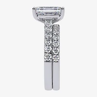 Signature By Modern Bride (G-H / Si1-Si2) Womens 4 CT. T.W. Lab Grown White Diamond 14K Gold Bridal Set