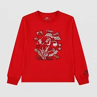 Nike Little Boys Crew Neck Long Sleeve Regular Fit Graphic T-Shirt