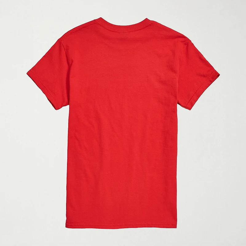 Brand New Day Sketched Mens Crew Neck Short Sleeve Regular Fit Spiderman Graphic T-Shirt
