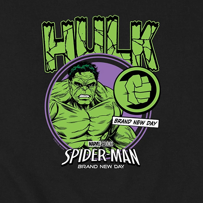 Brand New Day Hulk Mens Crew Neck Long Sleeve Sweatshirt