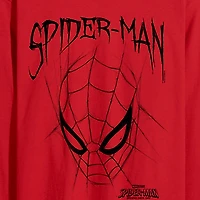 Brand New Day Sketched Mens Crew Neck Short Sleeve Regular Fit Spiderman Graphic T-Shirt