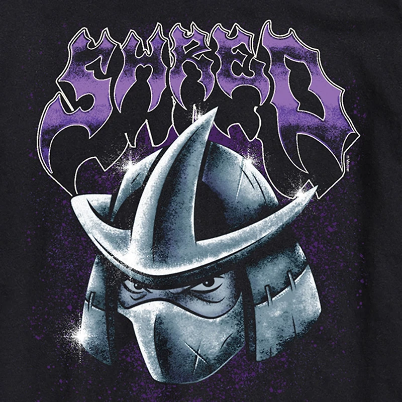 Shredder Chrome Mens Crew Neck Short Sleeve Regular Fit 101 Dalmatians Teenage Mutant Ninja Turtles Graphic T-Shirt