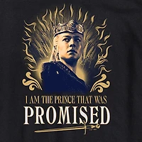 House Of Dragons Prince That Was Promised Mens Crew Neck Short Sleeve Regular Fit Graphic T-Shirt