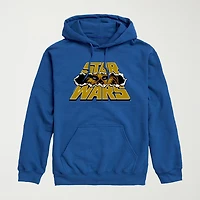 Chewbacca Logo Rip Mens Long Sleeve Star Wars Hoodie