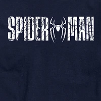 Brand New Day Web Logo Mens Crew Neck Short Sleeve Regular Fit Spiderman Graphic T-Shirt