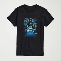 The Empire Strikes Back Mens Crew Neck Short Sleeve Regular Fit Star Wars Graphic T-Shirt