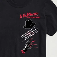 Nightmare On Elm Street Mens Crew Neck Short Sleeve Regular Fit Freddy Graphic T-Shirt