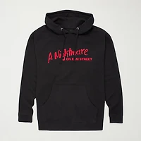 Nightmare On Elm Street Logo Mens Long Sleeve Freddy Hoodie