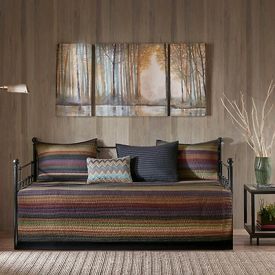Madison Park Sequoia 6 Piece Reversible Daybed Cover Set