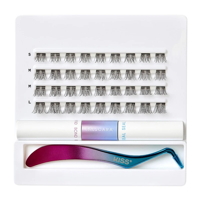 Kiss Lashes Falscara Kit Lengthening Wisps