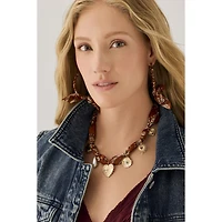Bijoux Bar Womens 17 Inch Collar Necklace