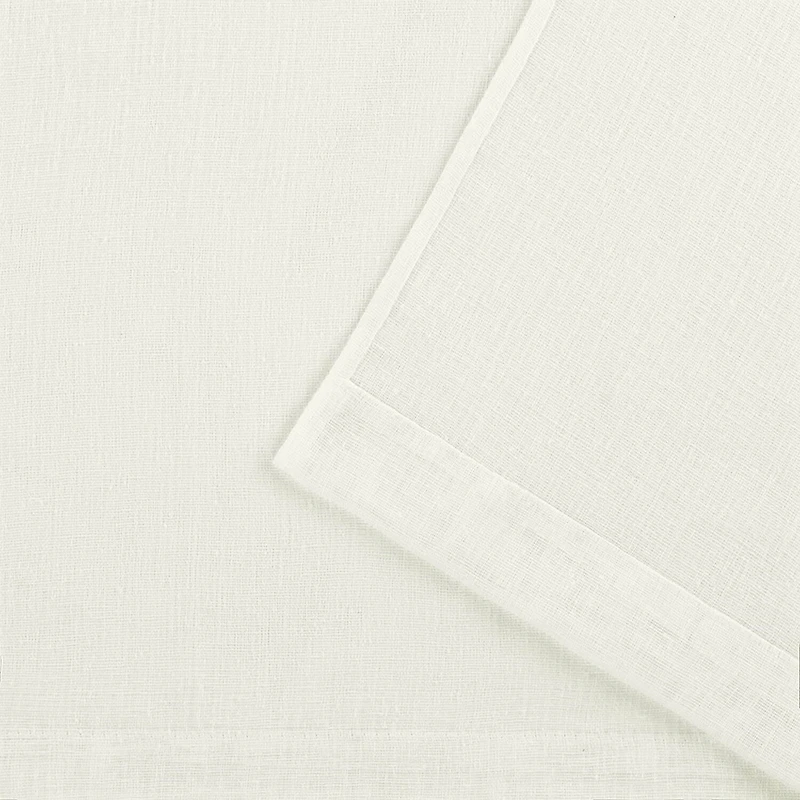 Exclusive Home Curtains Belgian Pinch Pleat Sheer Set of 2 Curtain Panel