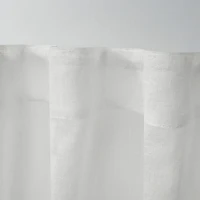 Exclusive Home Curtains Belgian Tab Top Sheer Set of 2 Curtain Panel