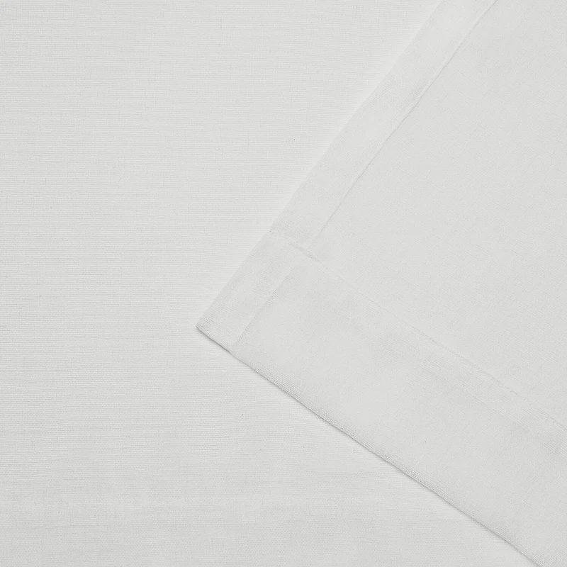 Exclusive Home Curtains Belgian Tab Top Sheer Set of 2 Curtain Panel