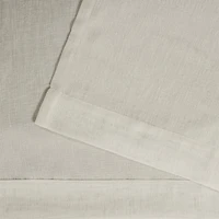 Exclusive Home Curtains Belgian Rod Pocket Sheer Set of 2 Curtain Panel